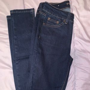 Rue 21 dark blue mid rise jegging